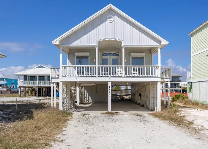 Take It Sea Z Dog-friendly Short Walk To Private Deck Gulf Shores